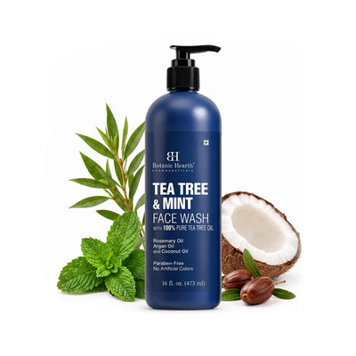 Tea Tree and Mint Face Wash with Rosemary Oil | 16 fl oz
