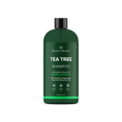 Tea Tree Shampoo with Vitamin C and Rosemary Oil | 16 fl oz