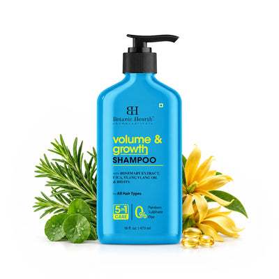Volume & Growth Shampoo with blend of Rosemary & Cica | 16 fl oz