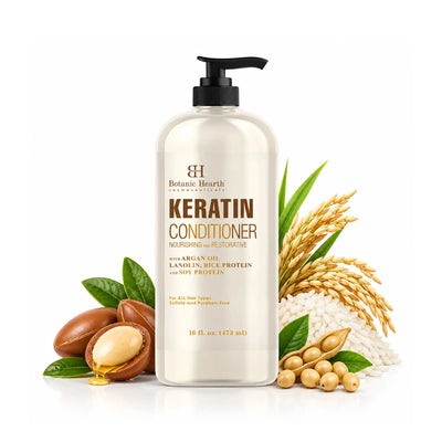 Keratin Conditioner with Argan Oil and Soy Protein | 16 fl oz