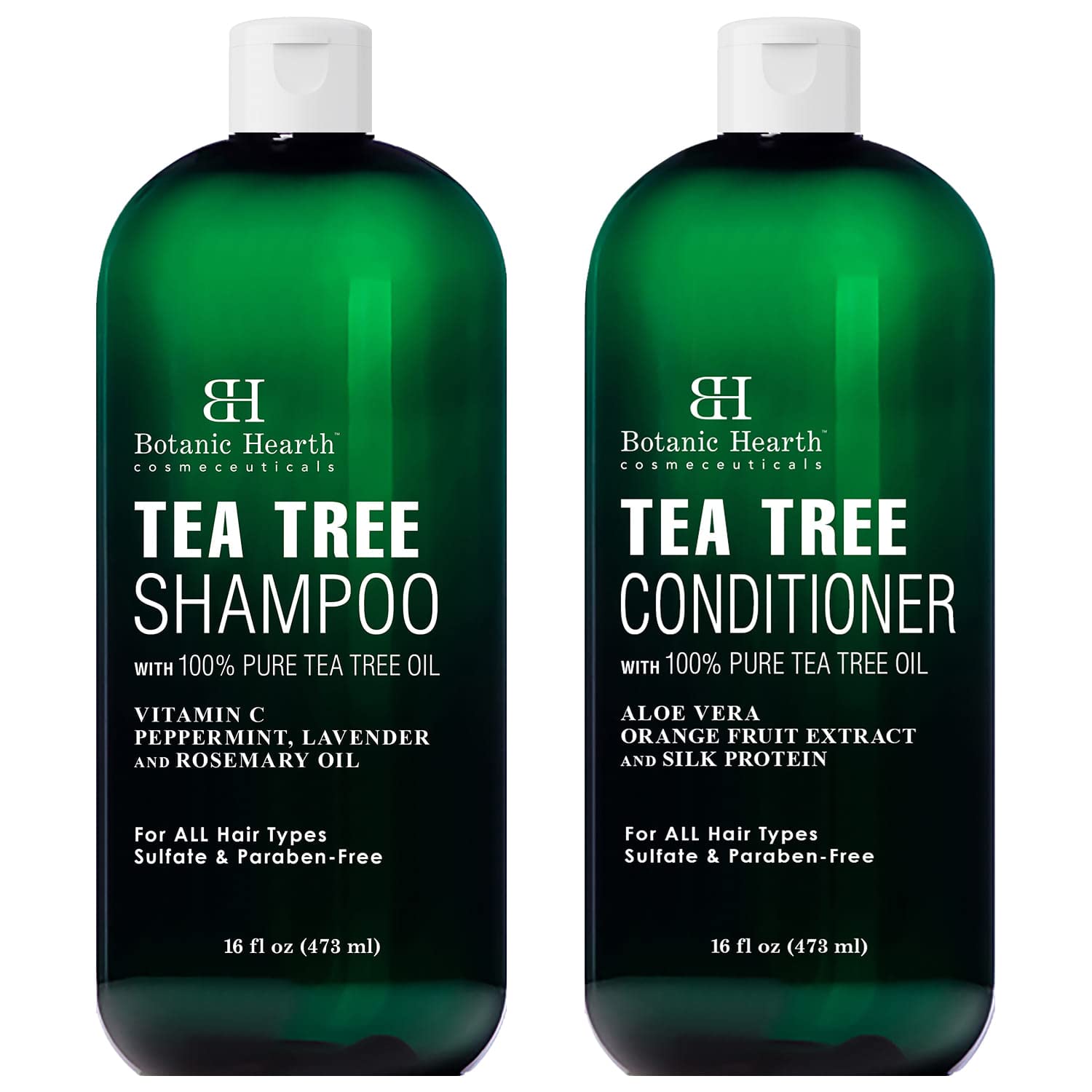 Scan Bemyndigelse hane Tea Tree Oil Special Shampoo and Conditioner Set | Botanic Hearth