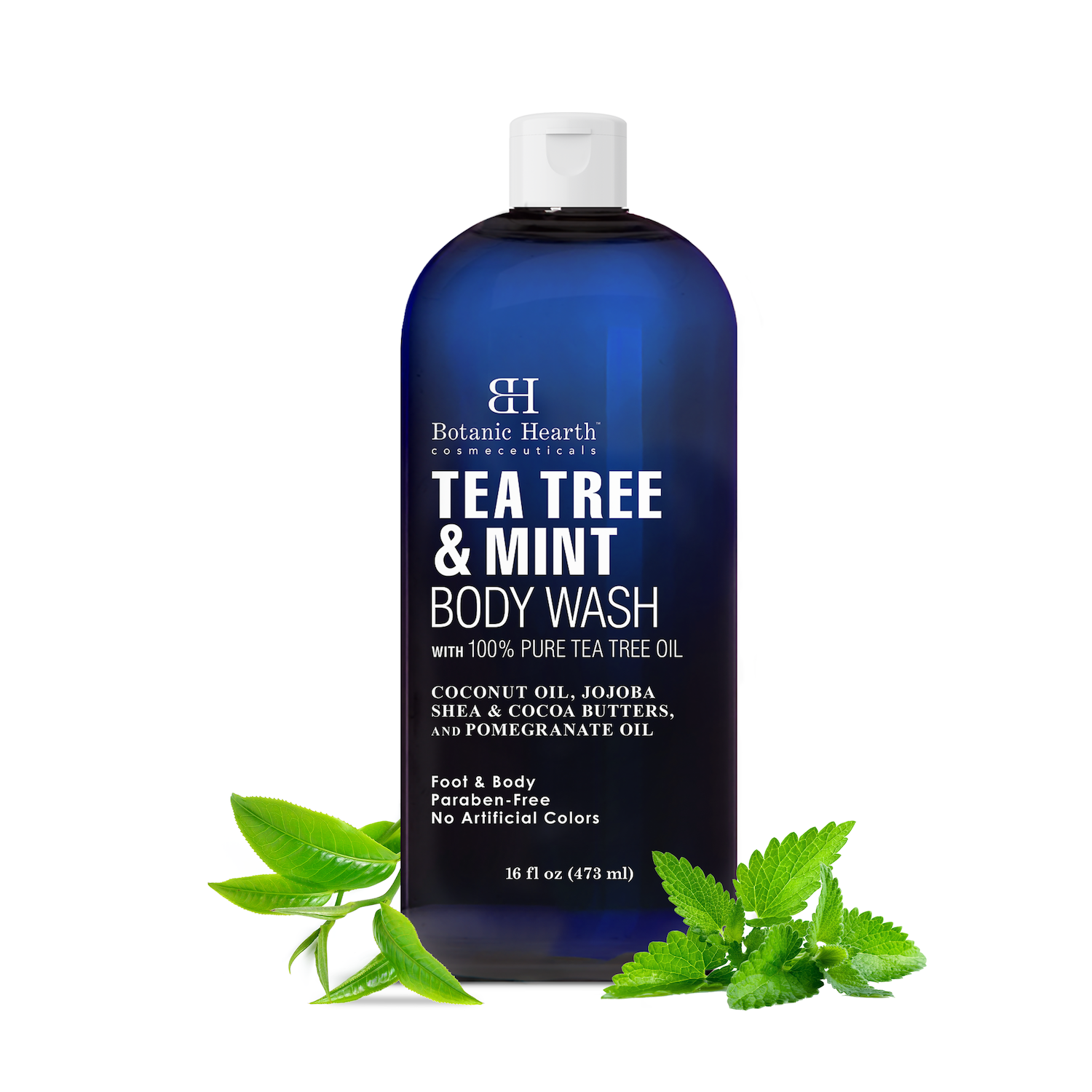 Tea Tree Oil Body Wash with Mint Botanic Hearth