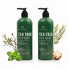 Tea Tree Body Wash with Sea Buckthorn Oil and  Peppermint Oil | 16 fl oz - Pack of 2