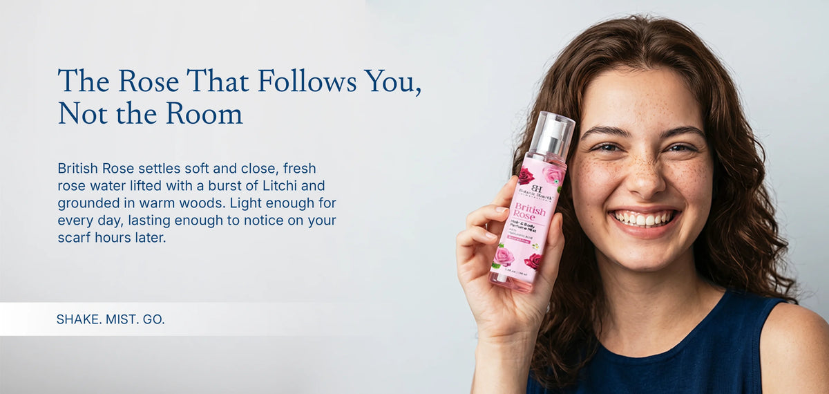 British Rose Hair & Perfume Body Mist | 3.4 fl oz banner