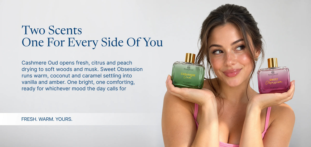 Sweet Obsession & Cashmere Oud  Combo banner