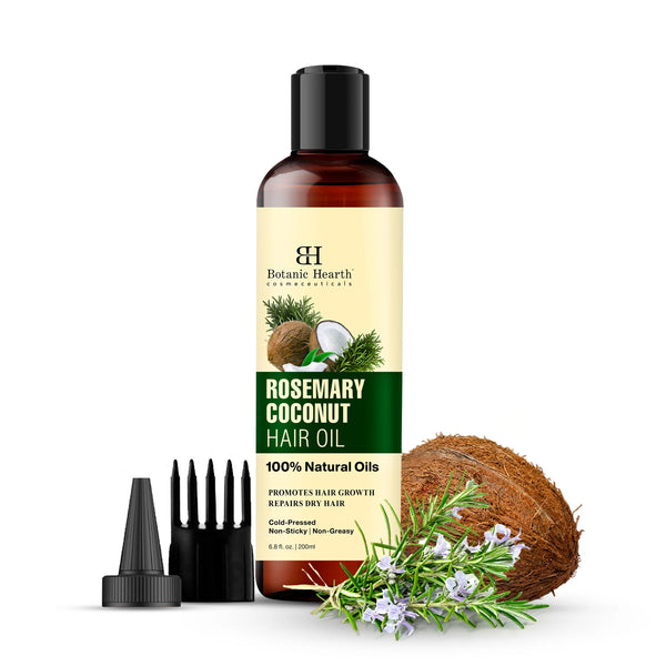 Rosemary Hair Oil with Coconut, Avocado and Biotin