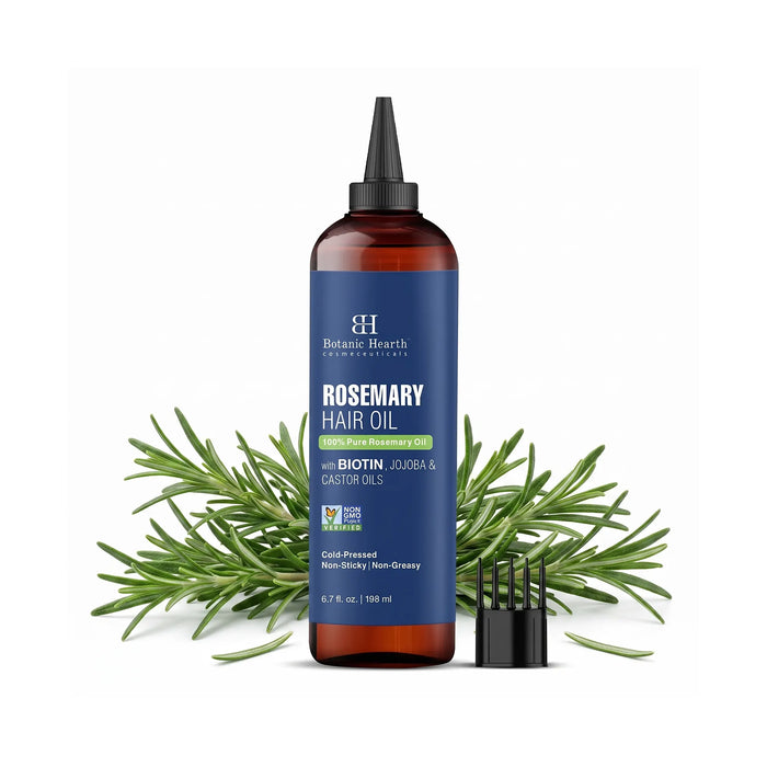 Botanic Hearth Rosemary Hair Oil for Hair & Scalp | 6.7 Fl Oz