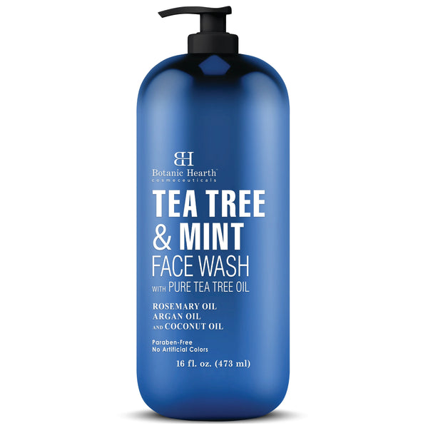 Tea Tree and Mint Face Wash with Rosemary Oil | 16 fl oz