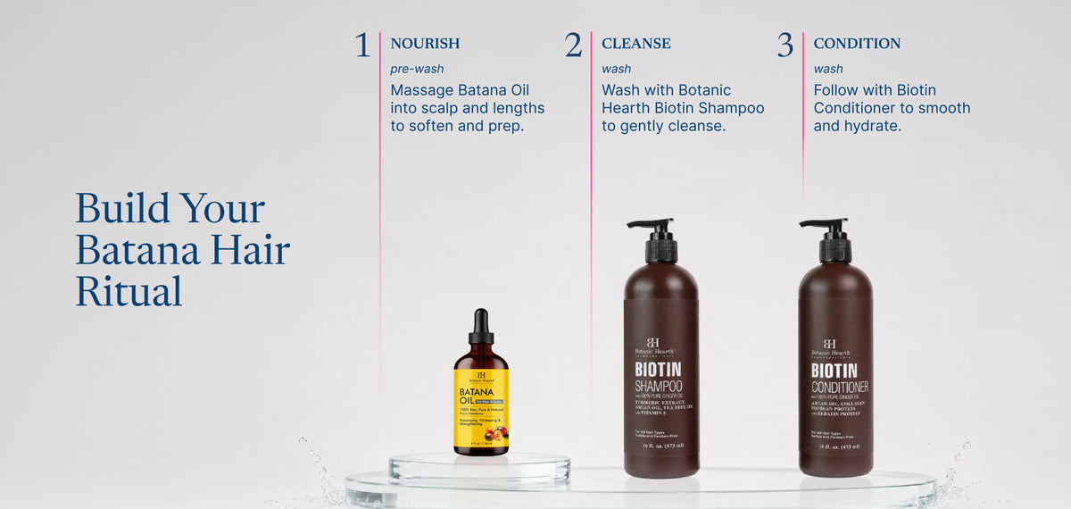 Batana Oil for Hair & Scalp | Deep Nourishing Oil | 4 fl oz banner