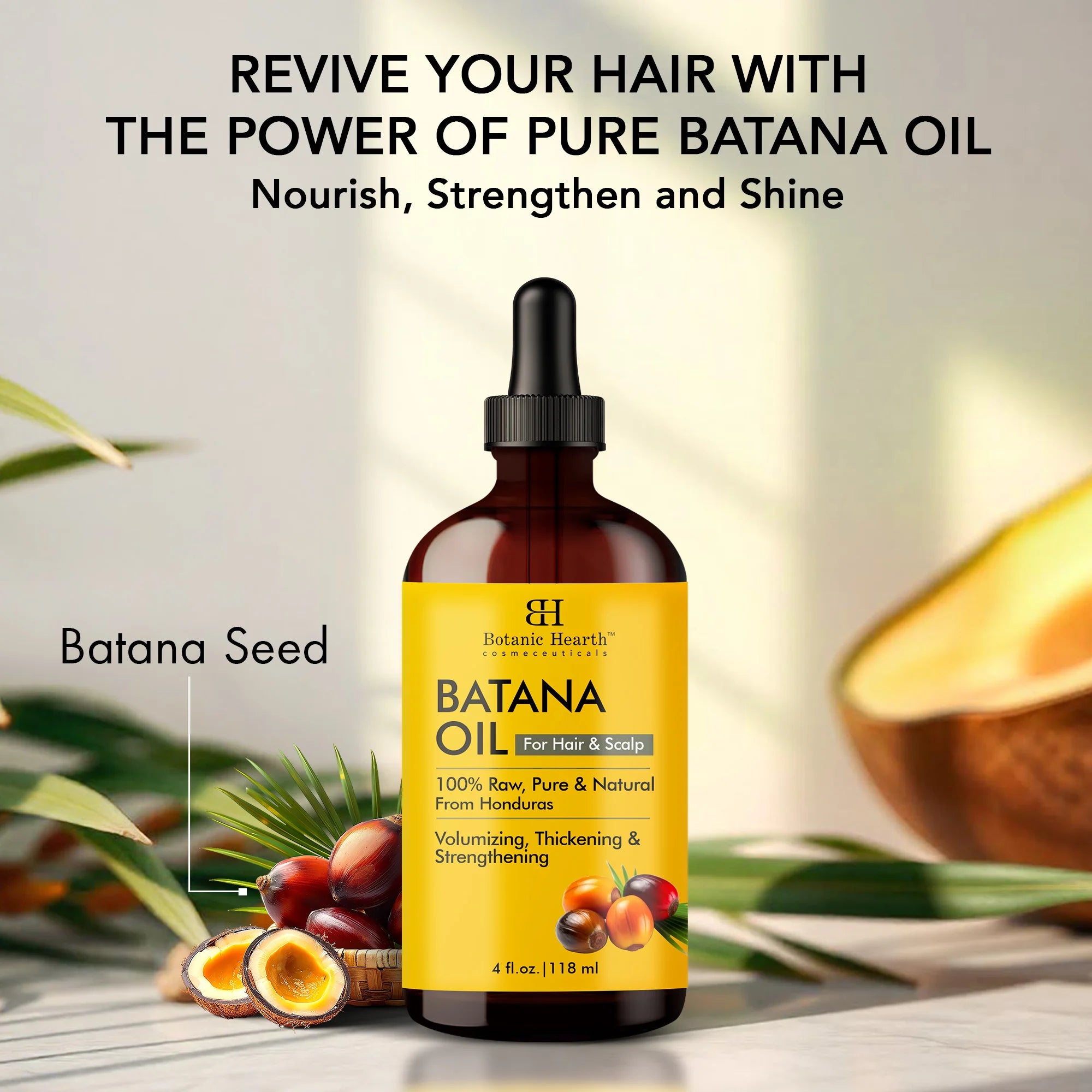 Batana Oil | 4 fl oz - Pack of 2