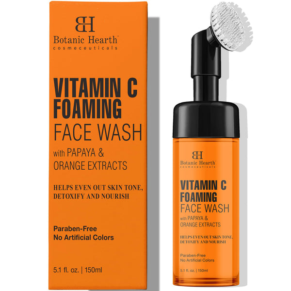 Vitamin C Foaming Face Wash with Papaya & Orange | 5.1 fl oz