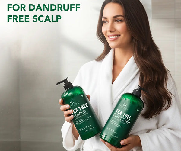 Tea Tree Oil Special Shampoo and Conditioner Set – Botanic Hearth