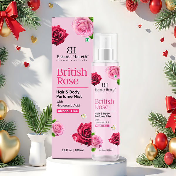 British Rose Hair & Perfume Body Mist | 3.4 fl oz