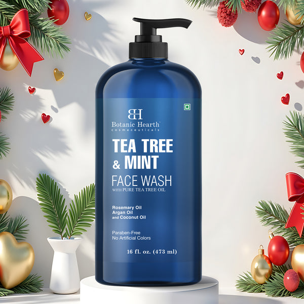 Tea Tree and Mint Face Wash with Rosemary Oil | 16 fl oz