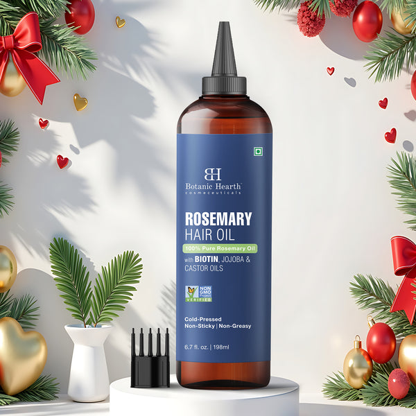 Rosemary Hair Oil With Biotin and Jojoba
