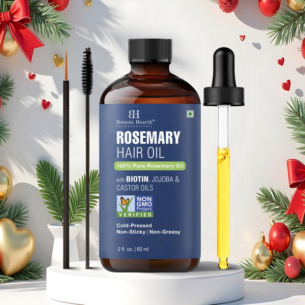Rosemary Hair Oil With Biotin and Jojoba - 2fl oz