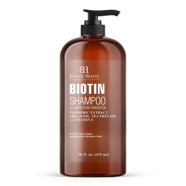 Biotin Shampoo with Ginger Oil - 16 fl oz