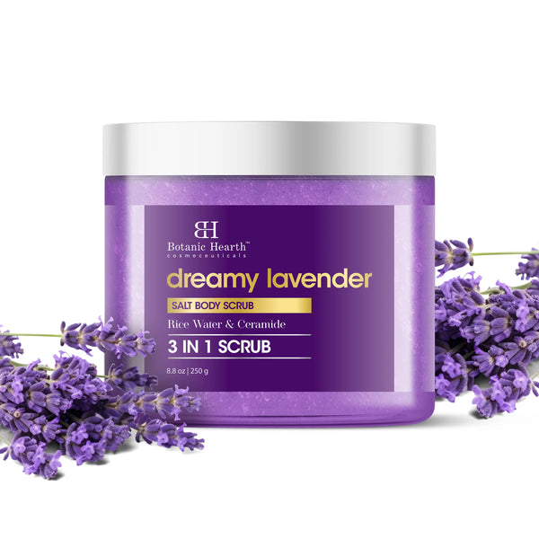 Dreamy Lavender Body Scrub with Ceramide | 8.8 oz