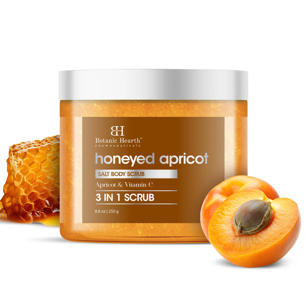 Honeyed Apricot Body Scrub with Vitamin C | 8.8 oz