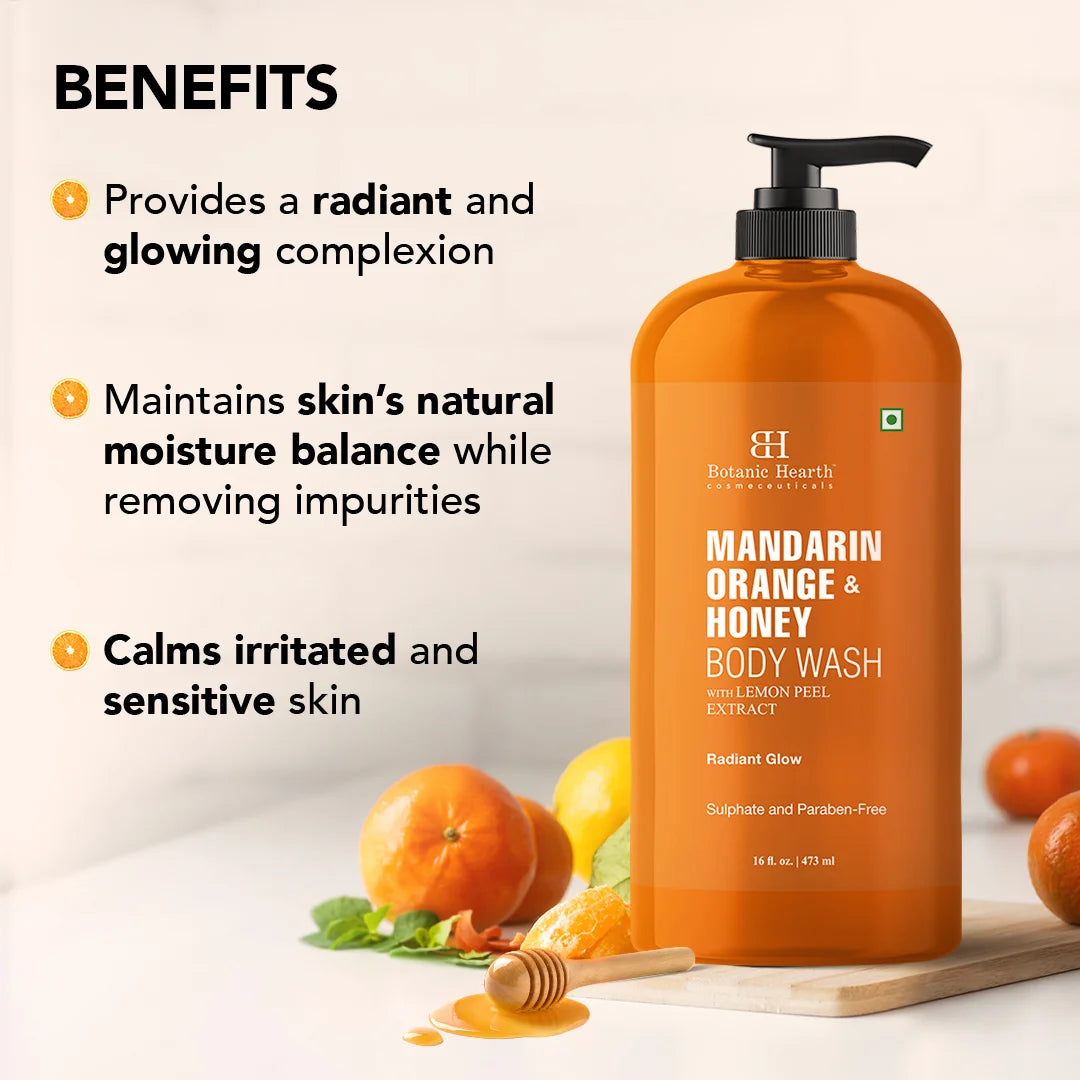 Mandarin Orange & Honey Body Wash | 16 fl oz