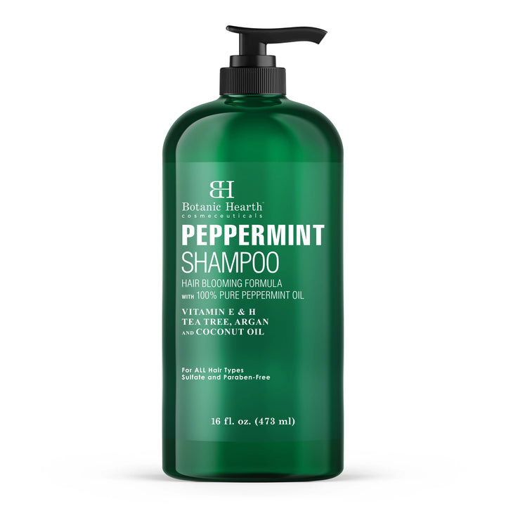 pothead shampoo Peppermint Oil Shampoo with Vitamin E and Tea Tree Oil