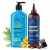 Volume & Growth Shampoo + Rosemary Hair Oil