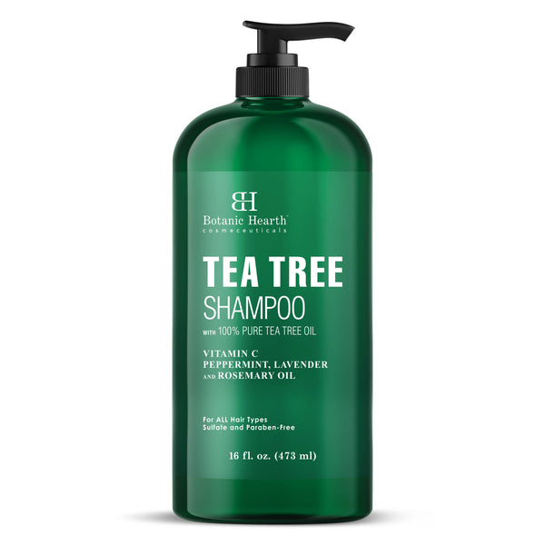 Tea Tree Shampoo with Vitamin C and Rosemary Oil | 16 fl oz