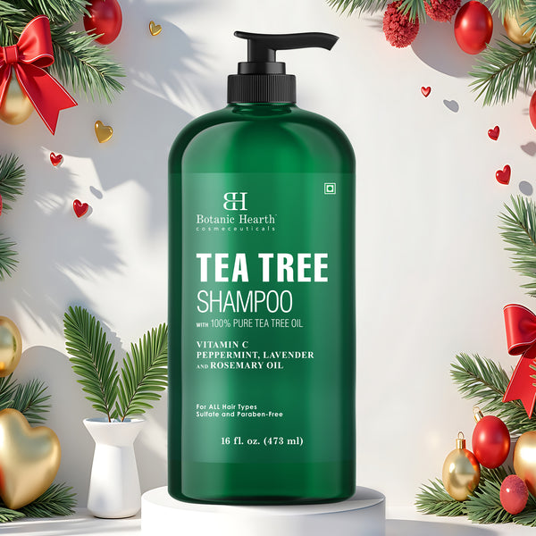 Tea Tree Shampoo with Vitamin C and Rosemary Oil | 16 fl oz