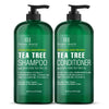 Vegan Collagen Infused Tea Tree Shampoo and Conditioner Set | 16 fl oz each