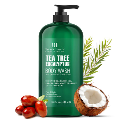 lavender tea tree and eucalyptus Tea Tree Eucalyptus Body Wash with Coconut Oil
