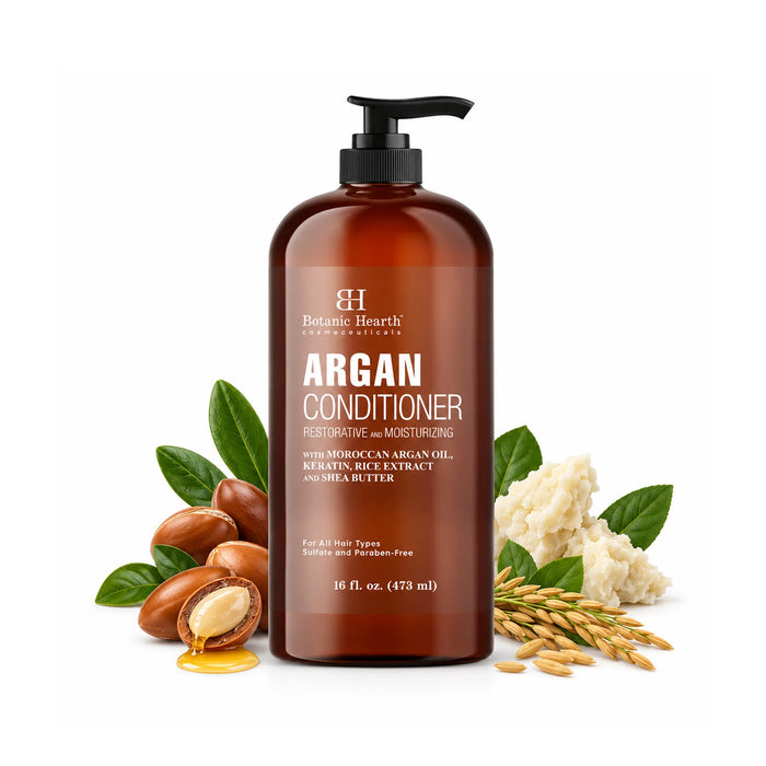 Argan Conditioner with Keratin and Rice Extract | 16 fl oz
