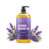 Lavender Massage Oil with Pure Lavender Oil | 8 fl oz