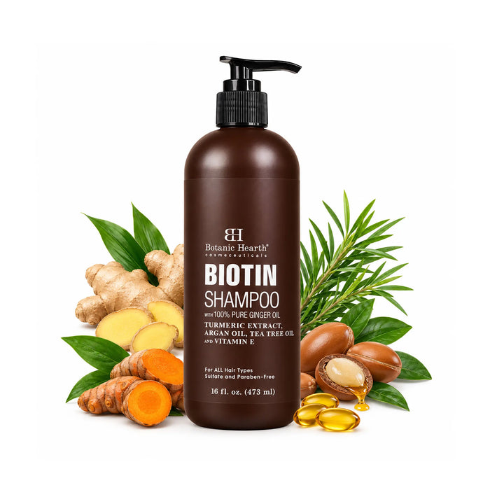 Biotin Shampoo with Ginger Oil & Keratin | 16 fl oz