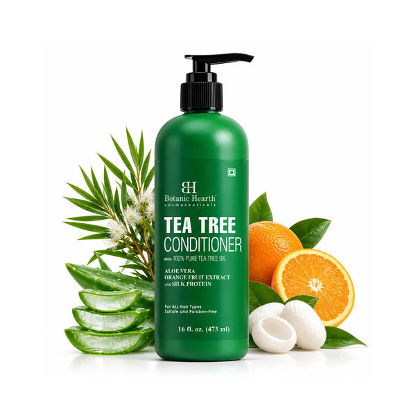 Tea Tree Conditioner with Aloe Vera and Silk Protein | 16 fl oz
