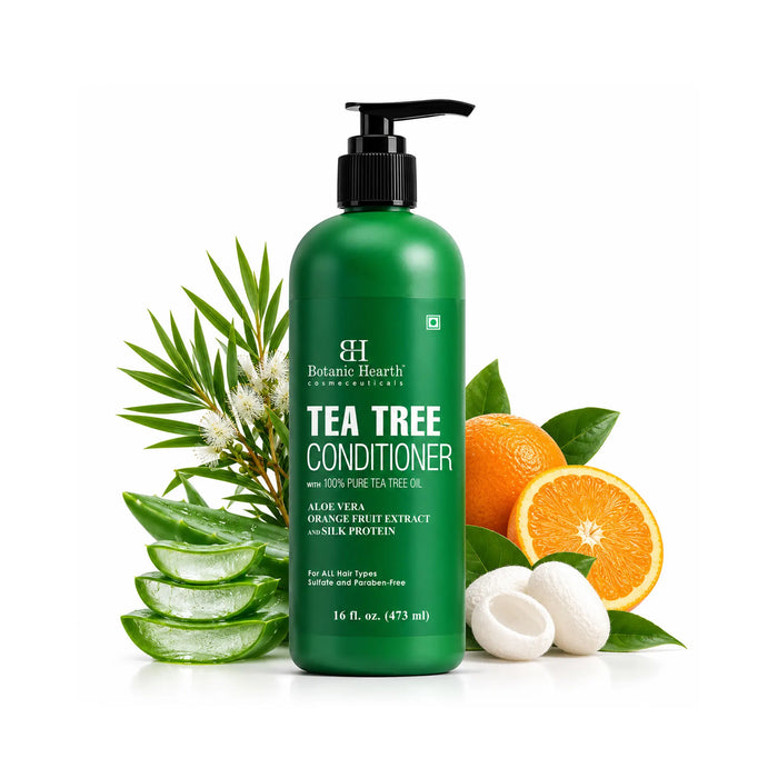Tea Tree Conditioner with Aloe Vera and Silk Protein | 16 fl oz