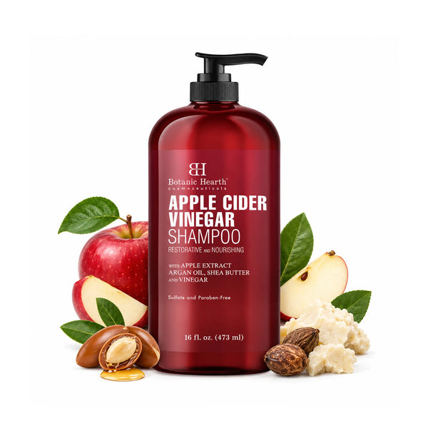 Apple Cider Vinegar Shampoo with Shea Butter and Argan Oil | 16 fl oz