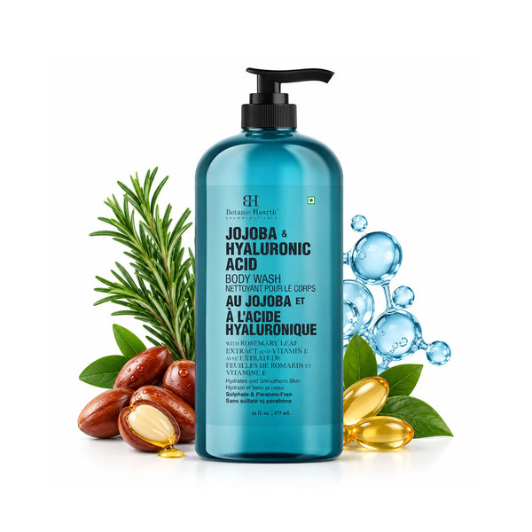 Jojoba & Hyaluronic Acid Body Wash with Sea Butter & Sweet Almond Oil | 16 fl oz