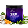 Purple Hair Mask with Tea Tree and Aloe Vera | 8 oz