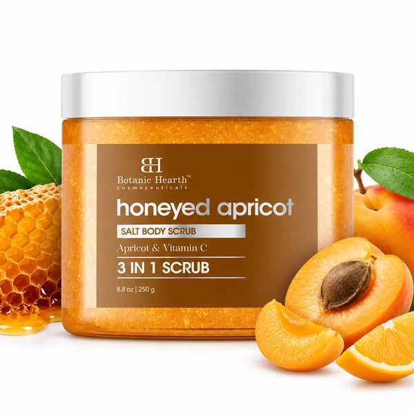 Honeyed Apricot Body Scrub with Vitamin C | 8.8 oz