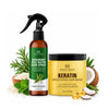 Rosemary Rice Water Hair Spray + Keratin Smoothening Hair Mask