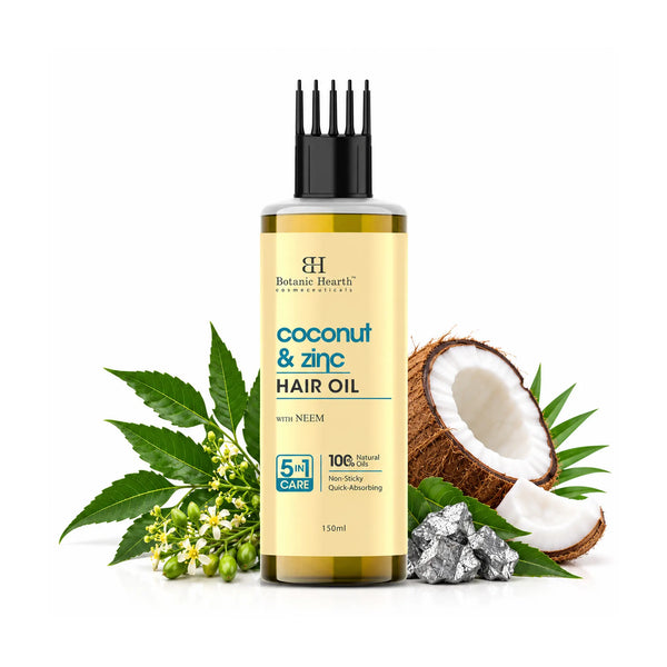 Coconut & Zinc Pyrithione Hair Oil | 6.7 fl oz