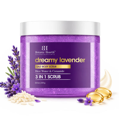 Dreamy Lavender Body Scrub with Ceramide | 8.8 oz