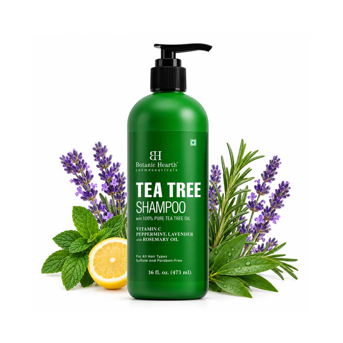 Tea Tree Shampoo with Vitamin C and Rosemary Oil | 16 fl oz
