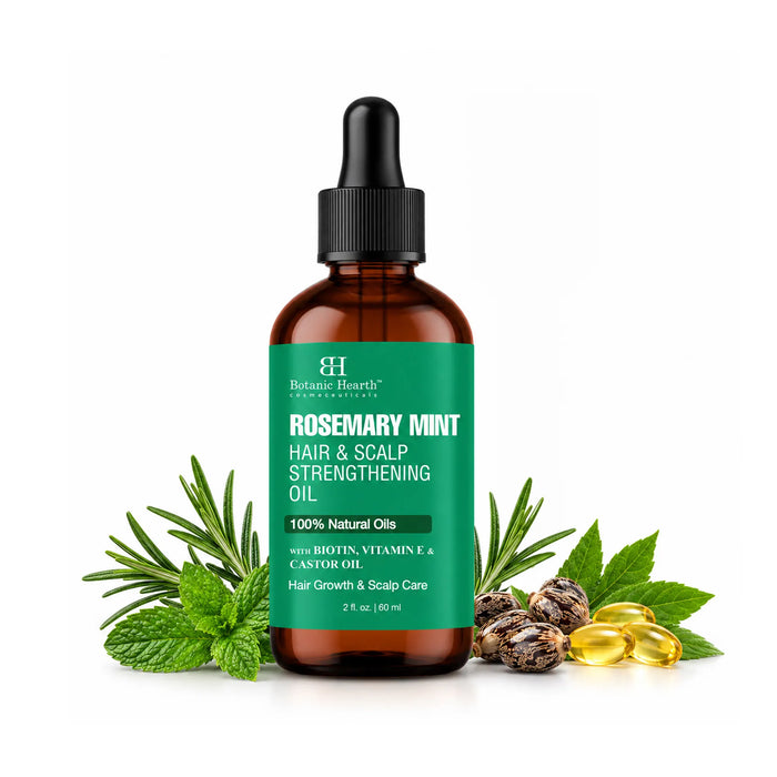 Botanic Hearth Rosemary Mint Hair Oil 2 fl oz