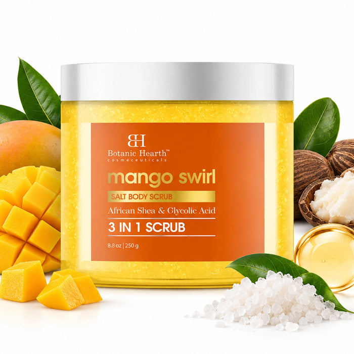 Mango Swirl Body Scrub with Glycolic Acid | 8.8 oz