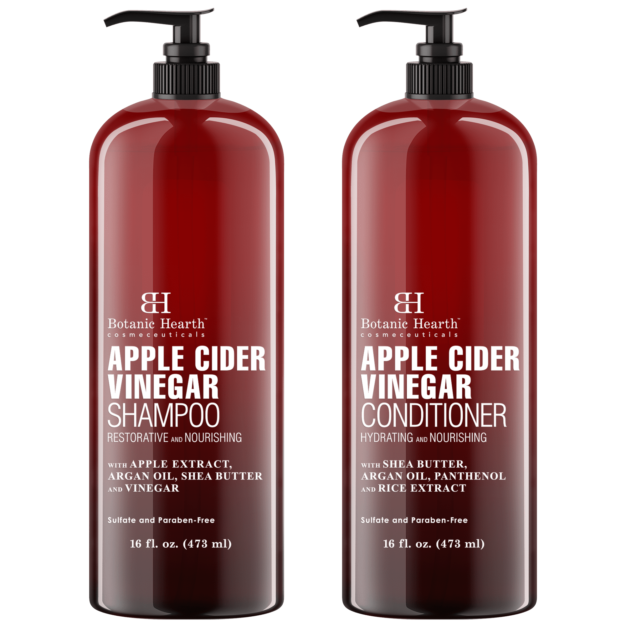 Botanic Hearth Apple Cider Vinegar Shampoo & Shea Butter Conditioner