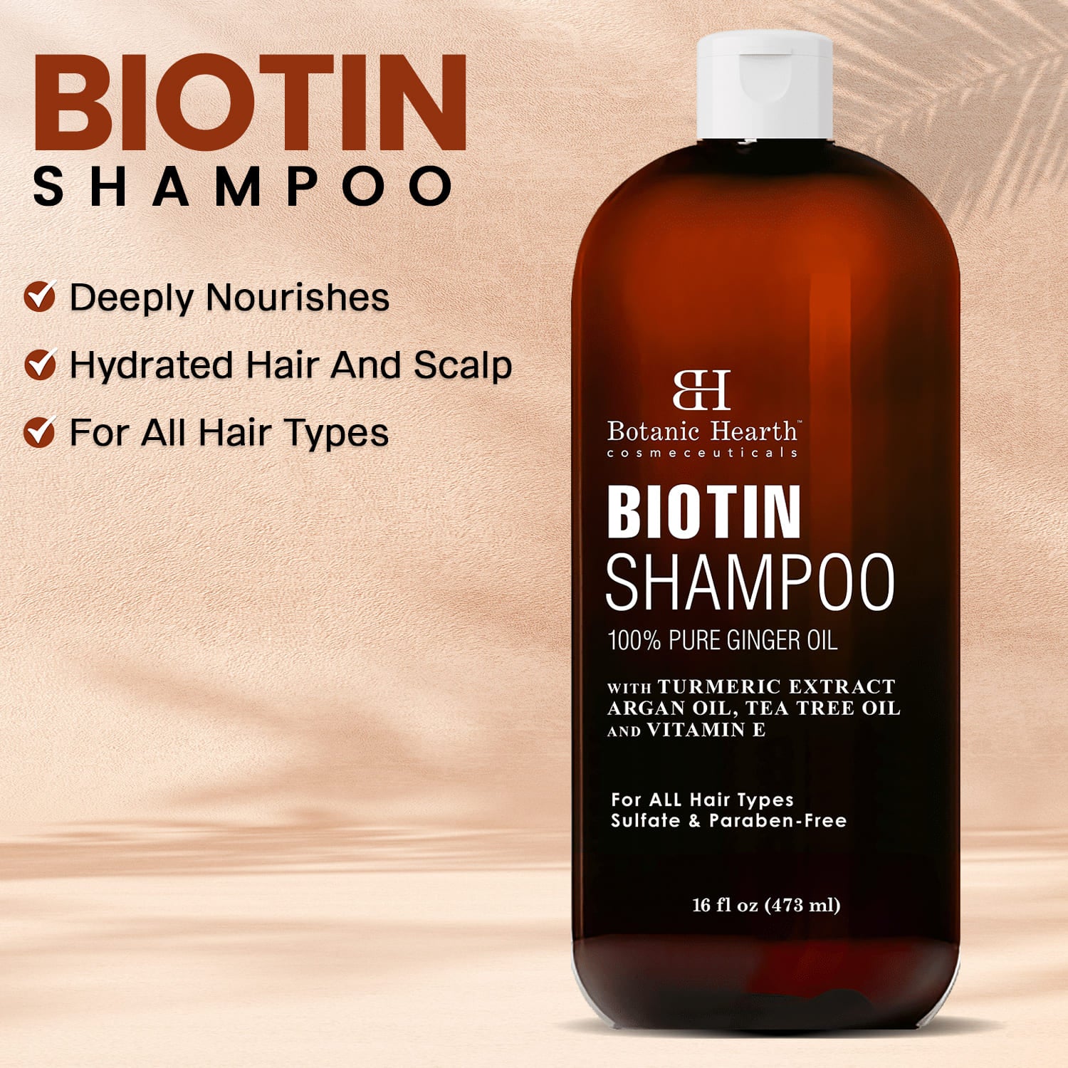 Botani Shompoo Biotin Hair Shampoo for Rough Hair | Botanic Hearth