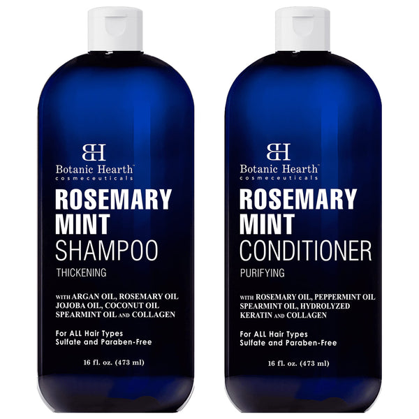Rosemary Mint Shampoo and Conditioner Set