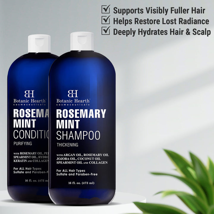 Rosemary Mint Shampoo - BODY BLISS Factory Direct