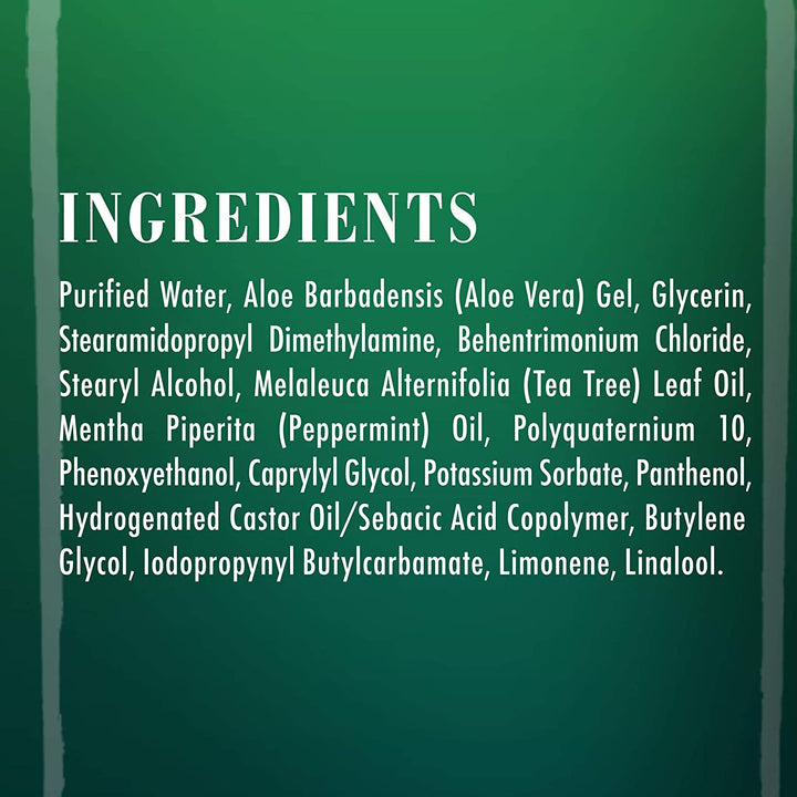 BH Tea Tree hair growth serum - ingredients zoom